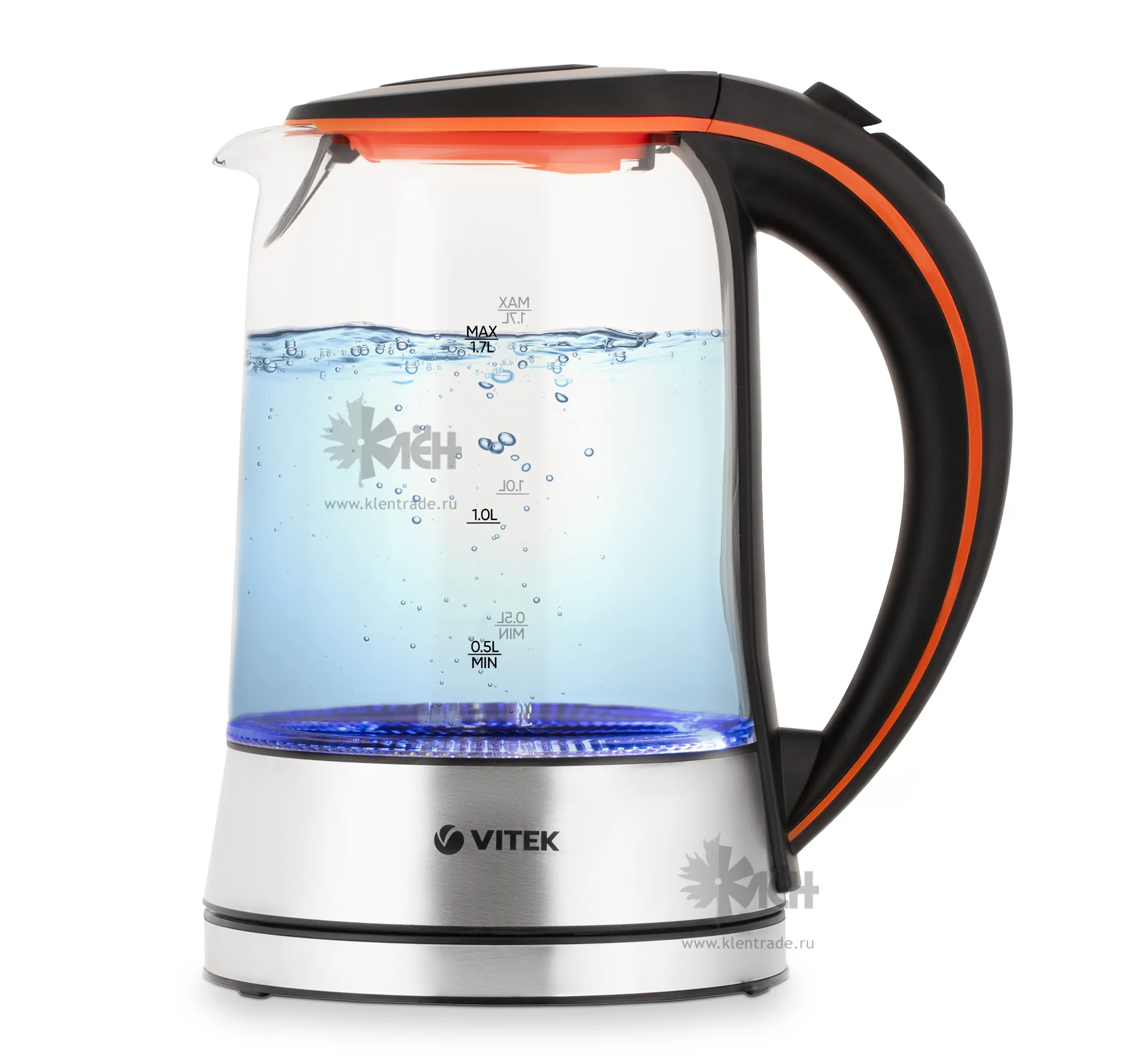 Чайник стеклянный VITEK VT-7005 TR