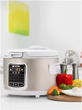 Vitek Мультиварка VITEK VT-4281, белый/серебристый мультиварка