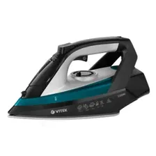 Утюг VITEK-8324, 2300 Вт, керамика, черный / зеленый / белый