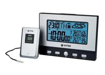 Погодная станция Vitek VT-3533 SR Серебристый