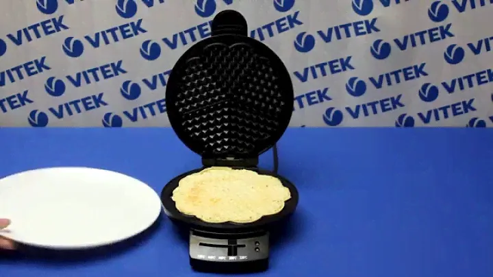 Рецепт приготовления постных вафель в вафельнице VITEK VT-1597 BK