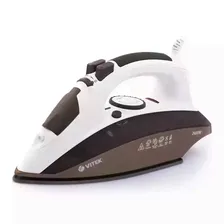 Утюг Vitek VT-1201 белый, коричневый