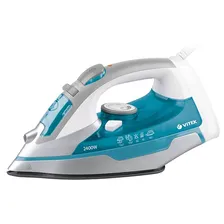 Утюг VITEK VT-1258 голубой/белый/серый