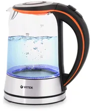 Vitek Чайник Vitek VT-7005 (tr) черный/стекло . электрочайник