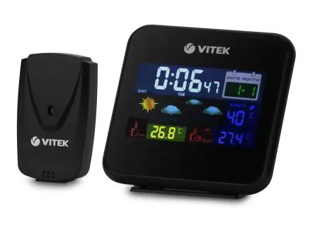 Погодная станция Vitek VT-6414 Чёрный