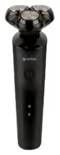 Электробритва Vitek VT 2365 черный Тип бритвы: роторная; Способ бритья: сухое